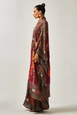 Rajdeep Ranawat Paloma Dramatic Black Geometric Print Palazzo -Inca Style Shop 013122023rr09 3