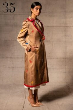 Kshitij Jalori Sariska Trench Coat -Inca Style Shop 117ksh14 3