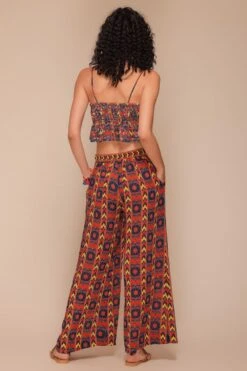 Payal Jain Multicoloured Abstract Printed Pants 5 Payal Jain Multicoloured Abstract Printed Pants -Inca Style Shop 14623pj15 3