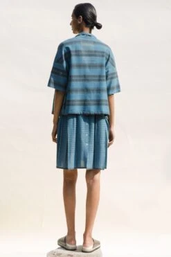 Urvashi Kaur Tenon Block Printed Jacket -Inca Style Shop 171123uk81 3