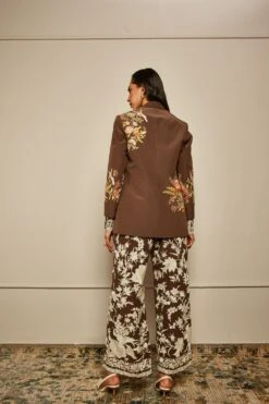 PATINE Mouse Grey Silk Crepe Jacket -Inca Style Shop 204pa16 4