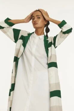 Three Emerald Green Applique Jacket -Inca Style Shop 208three49 3