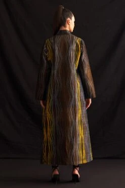 Amrich Mehr Shibori Patterned Open Coat -Inca Style Shop 25923aml66 6