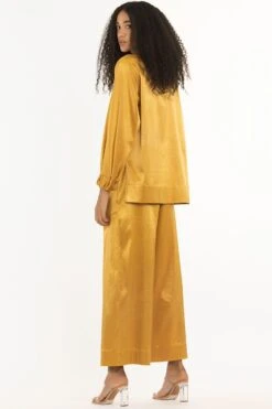 Three Mustard High Waisted Broad Bottoms 9 Three Mustard High Waisted Broad Bottoms -Inca Style Shop 2710thr4 5