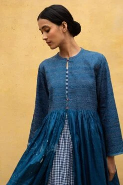 Injiri Blue Handwoven Jacket -Inca Style Shop 2812inj6 4