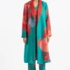 Kshitij Jalori Nahar Ruby Jade Robe Jacket