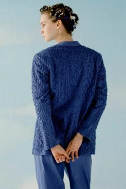 ILK Blue Poplin Jacket -Inca Style Shop 307ilk20 3