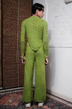 QUOD Bright Lime Knot-Tie Knitted Loop Pant 9 QUOD Bright Lime Knot-Tie Knitted Loop Pant -Inca Style Shop 51123qu33 5