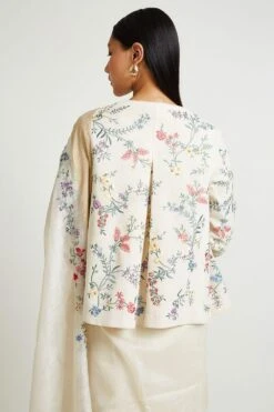 Payal Pratap Malka Cotton Embroidered Jacket -Inca Style Shop 7rg 24a 4