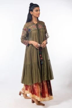 CAPISVIRLEO Tie Dye Skirt