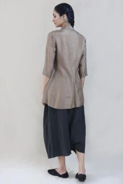 Kantha Embroidered Asymmetric Blazer Top -Inca Style Shop int ss20 d1 37 5