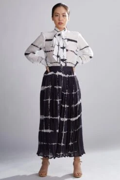 KoAi Shibori Pleated Pants