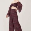 KoAi Abstract Printed High Waisted Pants