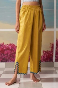 Ikai Mustard Palazzos