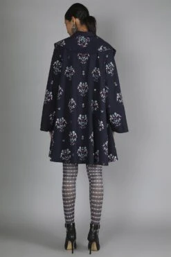 SVA Dark Blue Printed Jacket & Stocking Set -Inca Style Shop svaw20sk01 svaw20j15 3