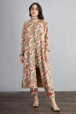 Torani Airawata Ecru Dhuni Jacket